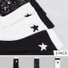 Underwear & Nightwear * | Wednesday'S Girl 3 Pack Socks In Celestial Prints For Women Multi